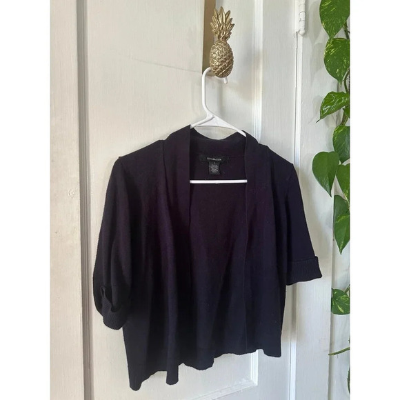89th & Madison Women’s size small black cardigan - Picture 2 of 7